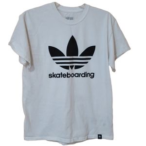 Adidas Skateboarding Black and White Tshirt Meduim